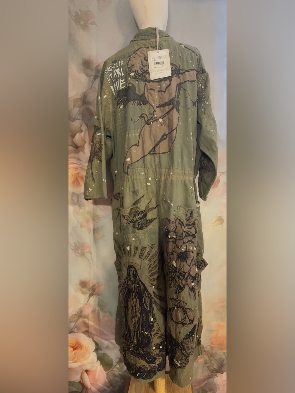 Magnolia Pearl Mother Nature Coveralls 165-Peace - Picture 5 of 13